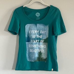 Life Is Good Fitted Top Shirt